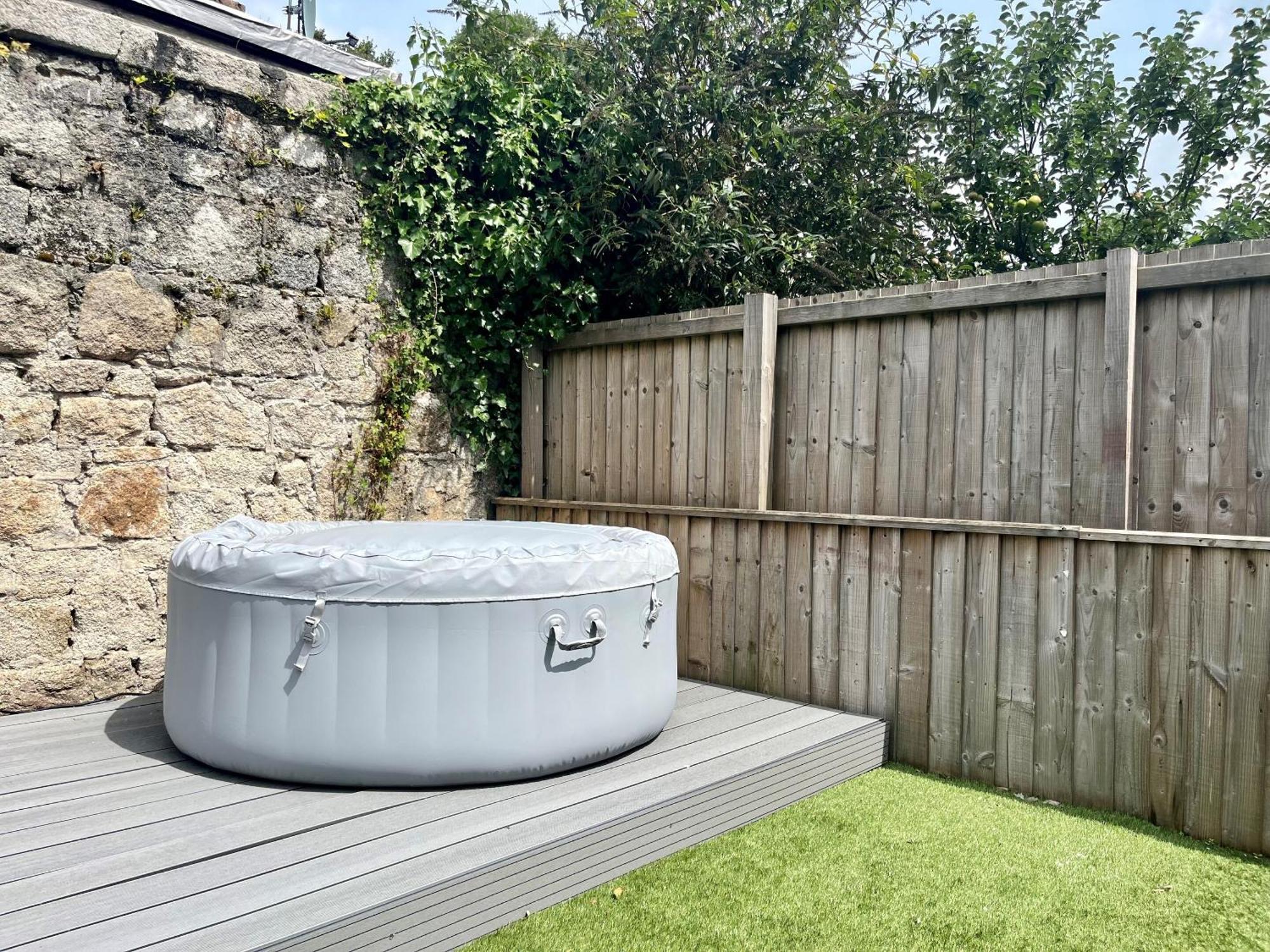 The Coach House - With Hot Tub Villa St Austell Ngoại thất bức ảnh